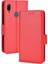 Huawei Y6 Için Kılıf 2019 Yan Toka Pu Deri Cüzdan Kart Yuvaları Tutucu (Yurt Dışından) 2