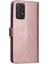 Kart Yuvası Klasik Düz Renk ile Samsung Galaxy A73 5g Için Flip Case (Yurt Dışından) 4
