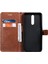 Kart Yuvası ile Oppo F11 Için Flip Case Iş Cüzdan Telefon Kılıfı Klasik (Yurt Dışından) 5