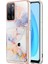 Oppo Için Kılıf A16/A16S/A54S Ince Cüzdan Mermer Yumuşak Tpu Tampon Kart Yuvaları (Yurt Dışından) 1