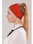 Sihirli Yapışkanlı Kaymayan Bandana Spor Bone Kiremit Kırmızısı 1