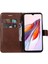 Kart Yuvası Iş ile Xiaomi Redmi 12C Klasik Düz Renk Için Flip Case (Yurt Dışından) 5