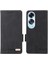 Oppo A60 4g Manyetik Karbon Fiber Deri Için Kılıf Folio Flip Case Tam (Yurt Dışından) 1