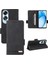 Oppo A60 4g Manyetik Karbon Fiber Deri Için Kılıf Folio Flip Case Tam (Yurt Dışından) 5