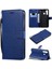Kart Yuvası ile Realme 5 Pro Için Flip Case Iş Cüzdan Telefon Kılıfı Katı (Yurt Dışından) 1