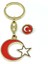 Ay Yıldız Rozet Anahtarlık Set Gold Renk Şık 1