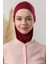 Kadın Tesettür Boyunluklu Hijab Spor Bone Bordo 3