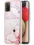 Samsung Galaxy A02S Ince Cüzdan Yumuşak Tpu Tampon Kart Yuvaları Mermer (Yurt Dışından) 1