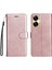 Realme C55 4g Yüksek Kalite Deri Klasik Düz Renk Için Flip Case (Yurt Dışından) 1