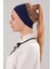 Sihirli Yapışkanlı Kaymayan Bandana Spor Bone Lacivert 1
