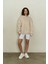 Maico Bej Oversize Sweatshirt 2