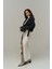 Baggy Füme Biker Jean Ceket 4