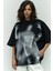 Collection Ghost Siyah Oversize T-Shirt 1