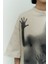 Collection Ghost Bej Oversize T-Shirt 5