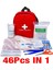 46 Çeşit Ilk Yardım Çantası, Seyahat Kolları, Dış Mekan Ilk Yardım Çantaları, Araba Ev Tıbbi Kitleri, Sınır Ötesi Sıcak Satış Ihracat Fda (Yurt Dışından) 1