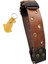 Köpek boyun tasması hakiki deri kahverengi kalınlık:4mm genişlik:3,5cm boyun ölçüsü:24-50cm ayarlamalı dog collar T1-1 2
