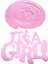 It's A Boy - It's A Girl Yazılı Sarkıt Tavan Süsü Pembe 2