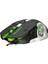 Hy-X9 Legend Oyuncu Mouse Siyah Led Işıklı 6