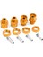 4 Adet Metal Altıgen Adaptör 12MM Ila 17MM Tekerlek Altıgen Adaptör Uzatma Dönüşüm Somunları 1/10 Rc Araba, Sarı (Yurt Dışından) 1