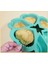 Love Heart Küçük Kek Pişirme Silikon Kalıp Tavası, Yaratıcı Güzel Mousse Çikolatalı Kek Topper Için, Bebek Maması, Doğum Günü Düğün Partisi, Romantik Tatlı, Yeşil, 6 Göz; 6AX (Yurt Dışından) 3