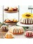 Mini Yivli Tüp Tava Silikon 6-Cavity (3pcs), Çok-Cavity Küçük Kek Fırın Tavası, Mini Kalıplar Para Chocoflan (Yurt Dışından) 2