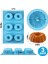 Mini Yivli Tüp Tava Silikon 6-Cavity (3pcs), Çok-Cavity Küçük Kek Fırın Tavası, Mini Kalıplar Para Chocoflan (Yurt Dışından) 4