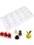 Şeker Çikolata Pişirme Için Mini Truffles Silikon Kalıp, Pasta Süslemesi Için 3D Silikon Pişirme Kalıbı, Yapışmaz Kolay Çıkarılan Bpa Içermeyen, Mini Top Şekli (15 Gözlü) (Yurt Dışından) 1