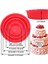 Yapışmaz Katmanlı Kek Pişirme Için Silikon Kalıp Bakeware Yuvarlak Kek Tavalar Çikolata Gökkuşağı Kek Doğum Günü Düğün Partisi Için 4 6 8 9 Inç 4'lü Set (Yurt Dışından) 3