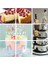 Yapışmaz Katmanlı Kek Pişirme Için Silikon Kalıp Bakeware Yuvarlak Kek Tavalar Çikolata Gökkuşağı Kek Doğum Günü Düğün Partisi Için 4 6 8 9 Inç 4'lü Set (Yurt Dışından) 4