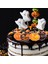 Sıcak Kakao Bombası Için Balkabağı Silikon Kalıp, 6 Boşluklu Jack-O-Lantern Kalıp Sıcak Çikolata Bombası, Cupcake, Jöle, Çikolata Pişirme Için Cadılar Bayramı Balkabağı Kalıbı (2'l (Yurt Dışından) 3