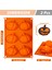 Sıcak Kakao Bombası Için Balkabağı Silikon Kalıp, 6 Boşluklu Jack-O-Lantern Kalıp Sıcak Çikolata Bombası, Cupcake, Jöle, Çikolata Pişirme Için Cadılar Bayramı Balkabağı Kalıbı (2'l (Yurt Dışından) 4