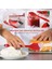 Silikon Spatula Seti - Kırmızı 6 Parça Paslanmaz Çelik Çekirdekli Yapışmaz Kauçuk Spatula - Pişirme, Pişirme ve Karıştırma Için Isıya Dayanıklı Spatula Mutfak Gereçleri Seti (Yurt Dışından) 2