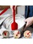 Silikon Spatula Seti - Kırmızı 6 Parça Paslanmaz Çelik Çekirdekli Yapışmaz Kauçuk Spatula - Pişirme, Pişirme ve Karıştırma Için Isıya Dayanıklı Spatula Mutfak Gereçleri Seti (Yurt Dışından) 3