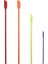 Mini Spatula Silikon Küçük Makyaj Spatula-Ince Kavanoz Spatula, Ince Kavanoz / Mutfak Şişeleri / Kozmetik Şişeleri Için 4 Paket (Çok Renkli) (Yurt Dışından) 1