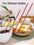 Mini Silikon Spatula Seti - Makyaj Için Küçük Kauçuk Spatula - Mutfak Için Ince Kavanoz Kazıyıcı (4'lü Paket) (Kırmızı) (Yurt Dışından) 3
