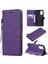 A93 5G/A74 5G/A54 5g Için Flip Case Kart Yuvası ile Klasik Düz Renk (Yurt Dışından) 1
