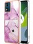 Motorola Moto E13 Yumuşak Tpu Tampon Kart Yuvaları Mermer Ince Cüzdan (Yurt Dışından) 1