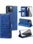 Iphone 12 Mini Kickstand Cüzdan 6 Kart Yuvaları Pu Deri Için Flip Case (Yurt Dışından) 1