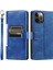 Iphone 12 Mini Kickstand Cüzdan 6 Kart Yuvaları Pu Deri Için Flip Case (Yurt Dışından) 5