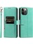 Iphone 12/12 Pro Kickstand 6 Kart Yuvaları Pu Deri Cüzdan Için Flip Case (Yurt Dışından) 1
