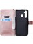 Kart Yuvası ile Realme 5 Pro Için Flip Case Iş Cüzdan Telefon Kılıfı Katı (Yurt Dışından) 5