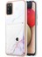 Samsung Galaxy A02S Ince Cüzdan Yumuşak Tpu Tampon Kart Yuvaları Mermer (Yurt Dışından) 1