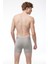 Erkek Gri 5 Li Paket Biyeli Modal Boxer 017 5MB017 4