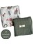 Mix&match 2'li Pamuk Müslin Joyful New Year&sage Green 2