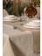 Antique Jasmine Bej Keten Masa Örtüsü 3