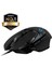 G G502 HERO LIGHTSYNC 25.600 DPI Yüksek Performanslı Kablolu Oyuncu Mouse - Siyah 1