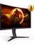 C27G2ZU/BK 27" 240Hz 0.5 ms (HDMI+Display) FreeSync Full HD Curved Monitör 10