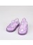 Star Glitter Kız Çocuk Simli Mor Sandalet 1