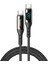 Buff BL73 100W Type-C To Type-C 1.2m 5A Pd Dijital Ekranlı Data-Şarj Kablosu 1