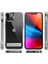 Apple iPhone 14 Plus Uyumlu Kılıf Standlı Şeffaf Silikon L-Stand Kapak 2